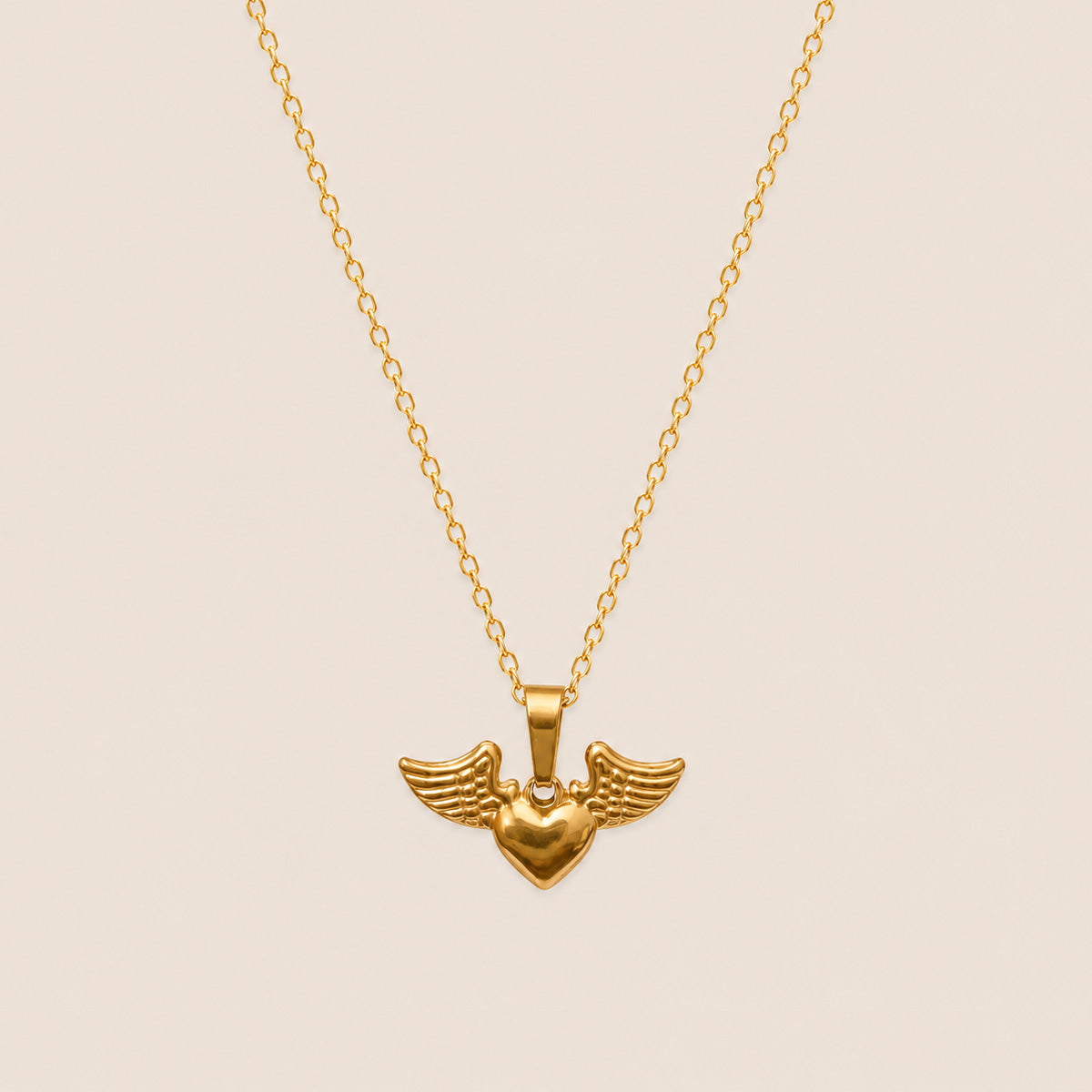 COLLAR CORAZÓN ÁNGEL