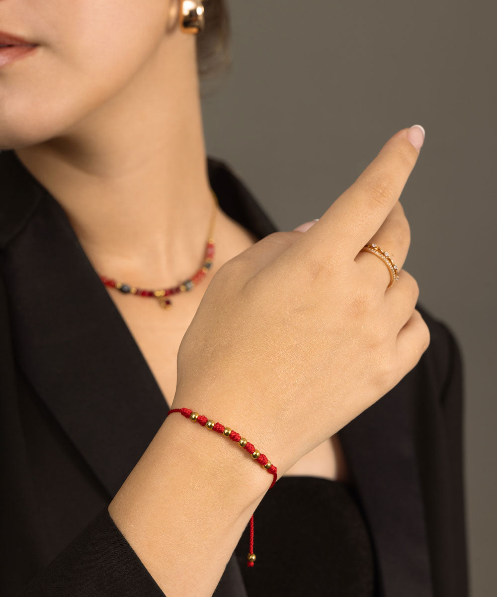 Pulsera Siete Nudos | acero inoxidable | pulsera artesanal | Mellany Joyas