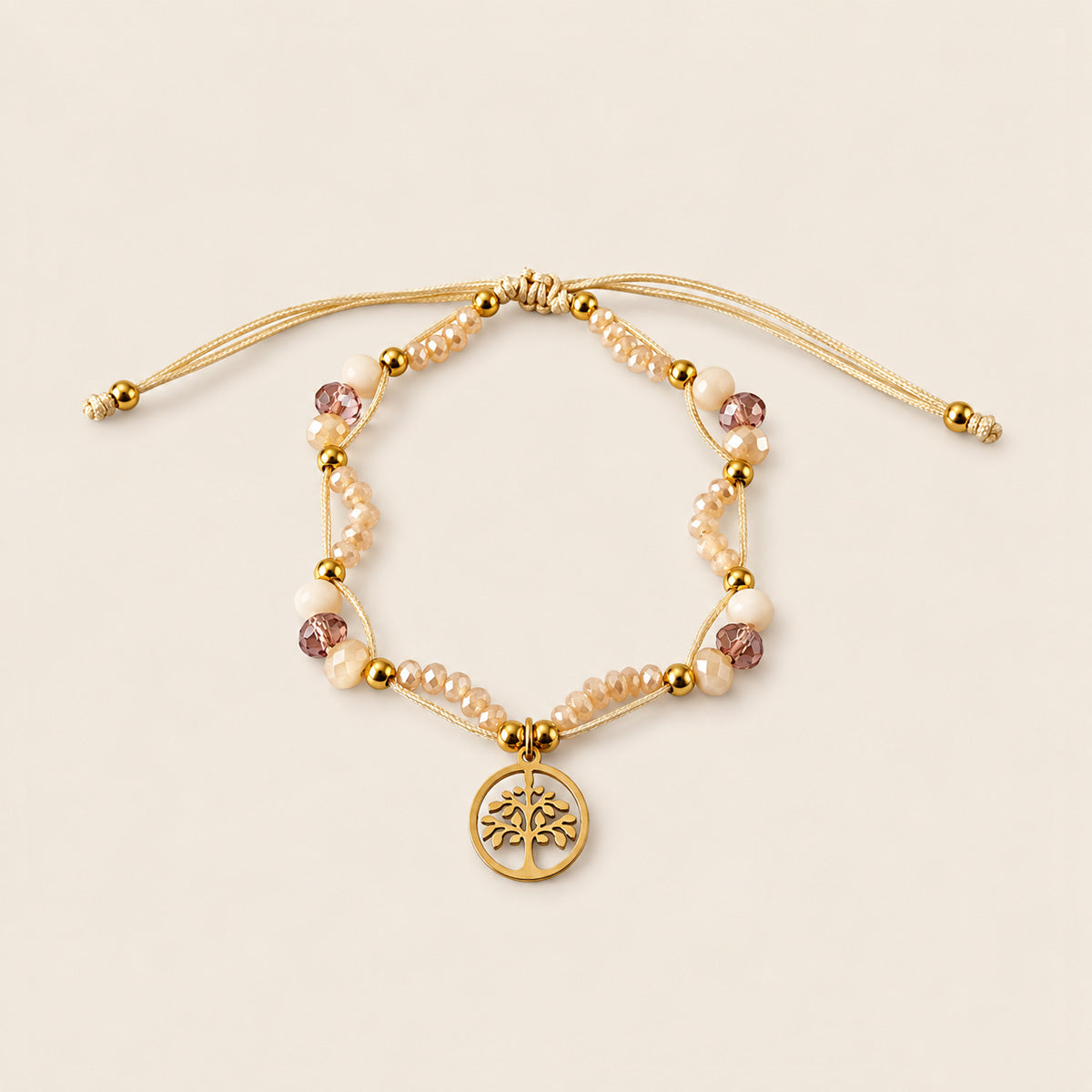 PULSERA ÁRBOL DE LA VIDA CAMELL