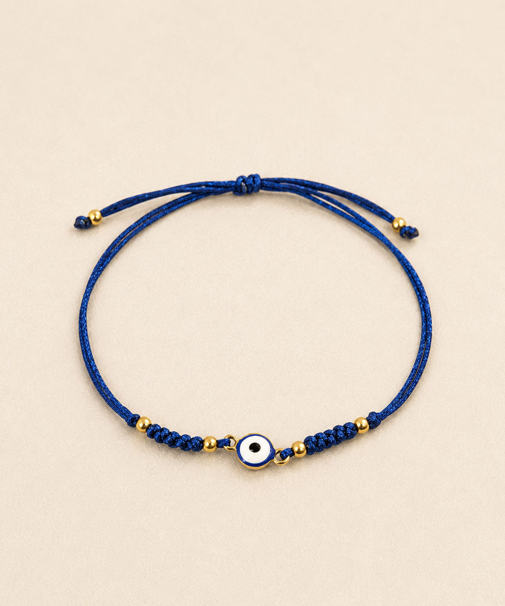 PULSERA OJO TURCO ROJO