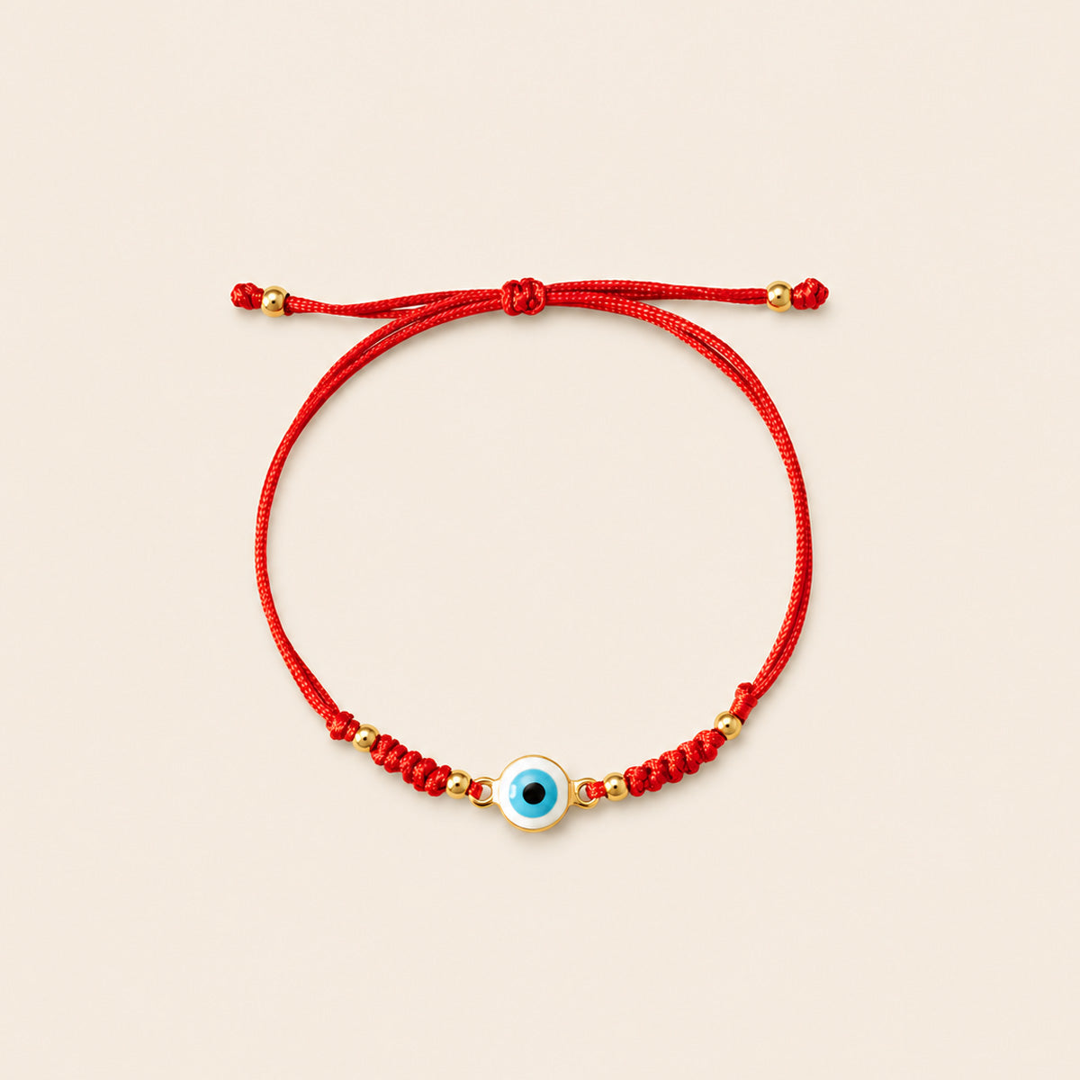 PULSERA OJO TURCO ROJO