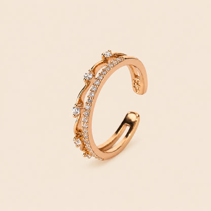 ANILLO DOBLE ROSÉ