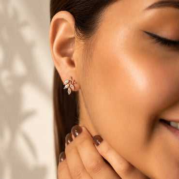 ARETES LAUREL ROSÉ
