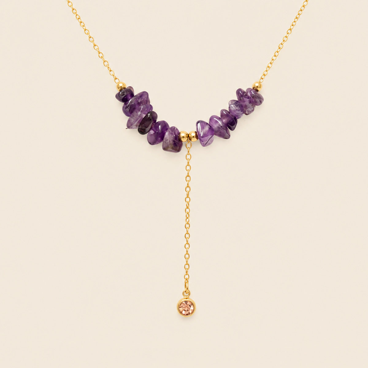 COLLAR AMATISTA CASCAJOS