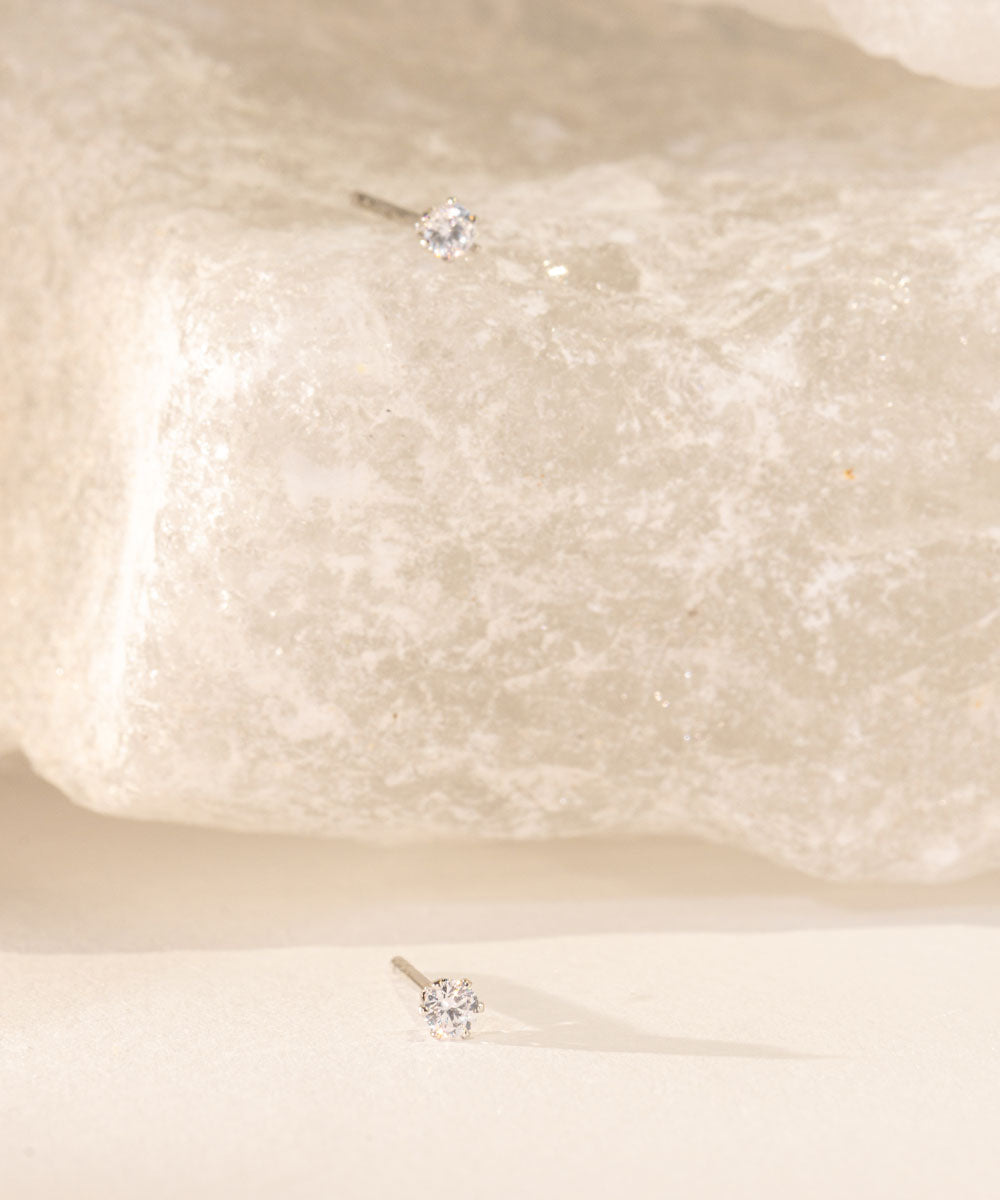 ARETES CIRCÓN HEXAGONAL SILVER
