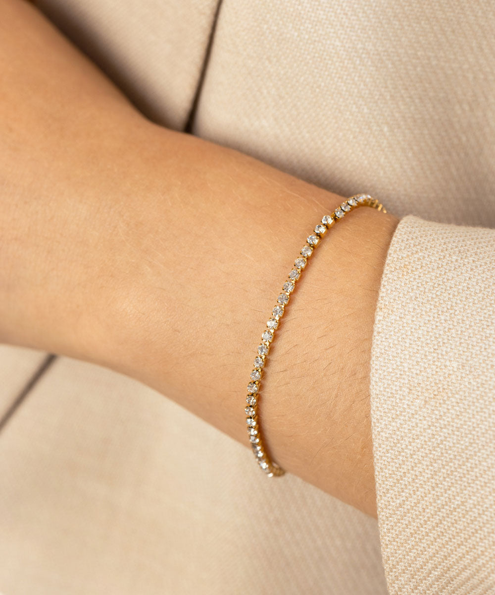 Pulsera Shiny Waterproof | acero inoxidable | resistente al agua | Mellany Joyas