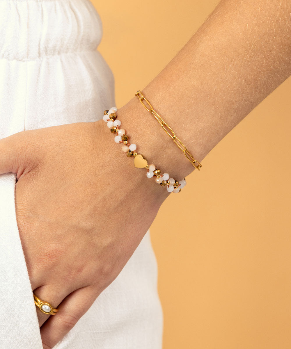 Pulsera Eslabones Waterproof | acero inoxidable | resistente al agua | Mellany Joyas