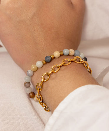 Pulsera Chunky Waterproof | acero inoxidable | resistente al agua | Mellany Joyas
