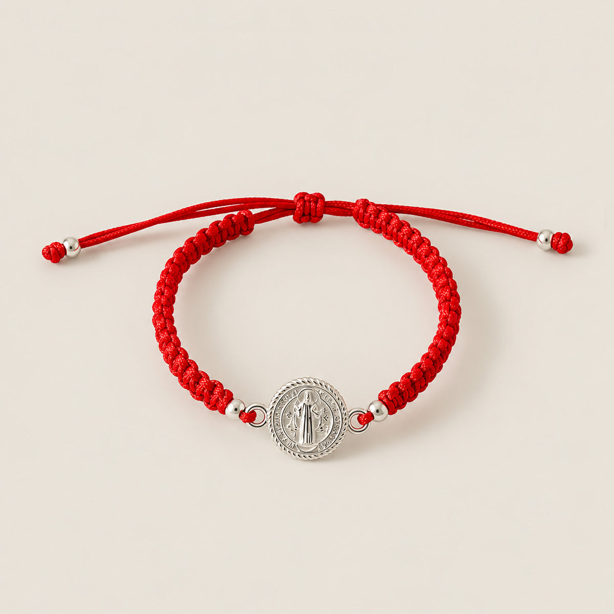 PULSERA SAN BENITO DE PLATA