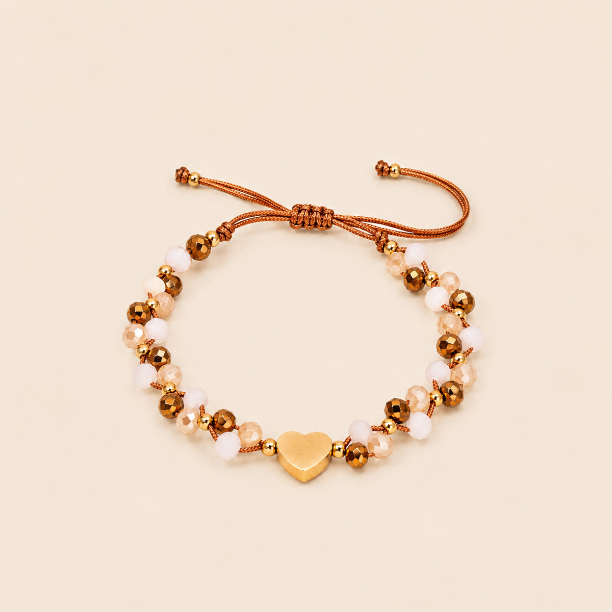 PULSERA CORAZÓN PASANTE