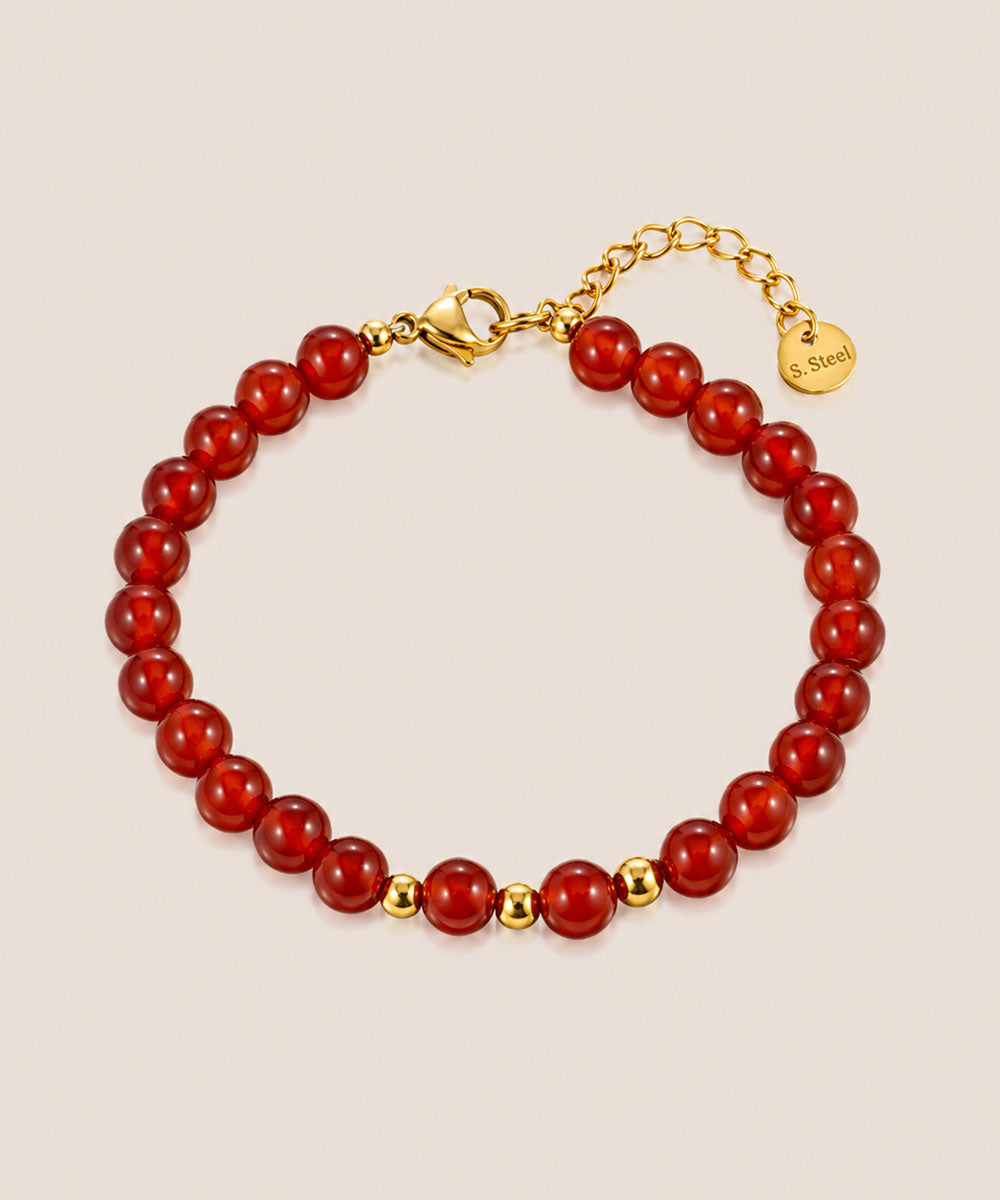 PULSERA CORNALINA