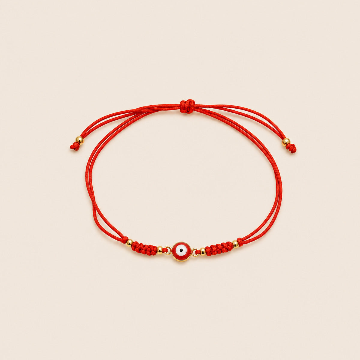PULSERA OJO TURCO ROJO