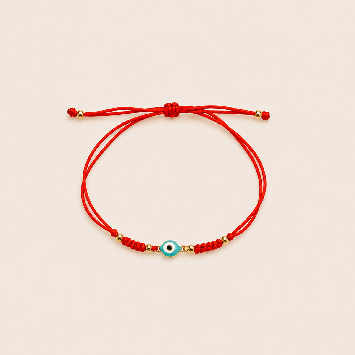 PULSERA OJO TURCO ROJO
