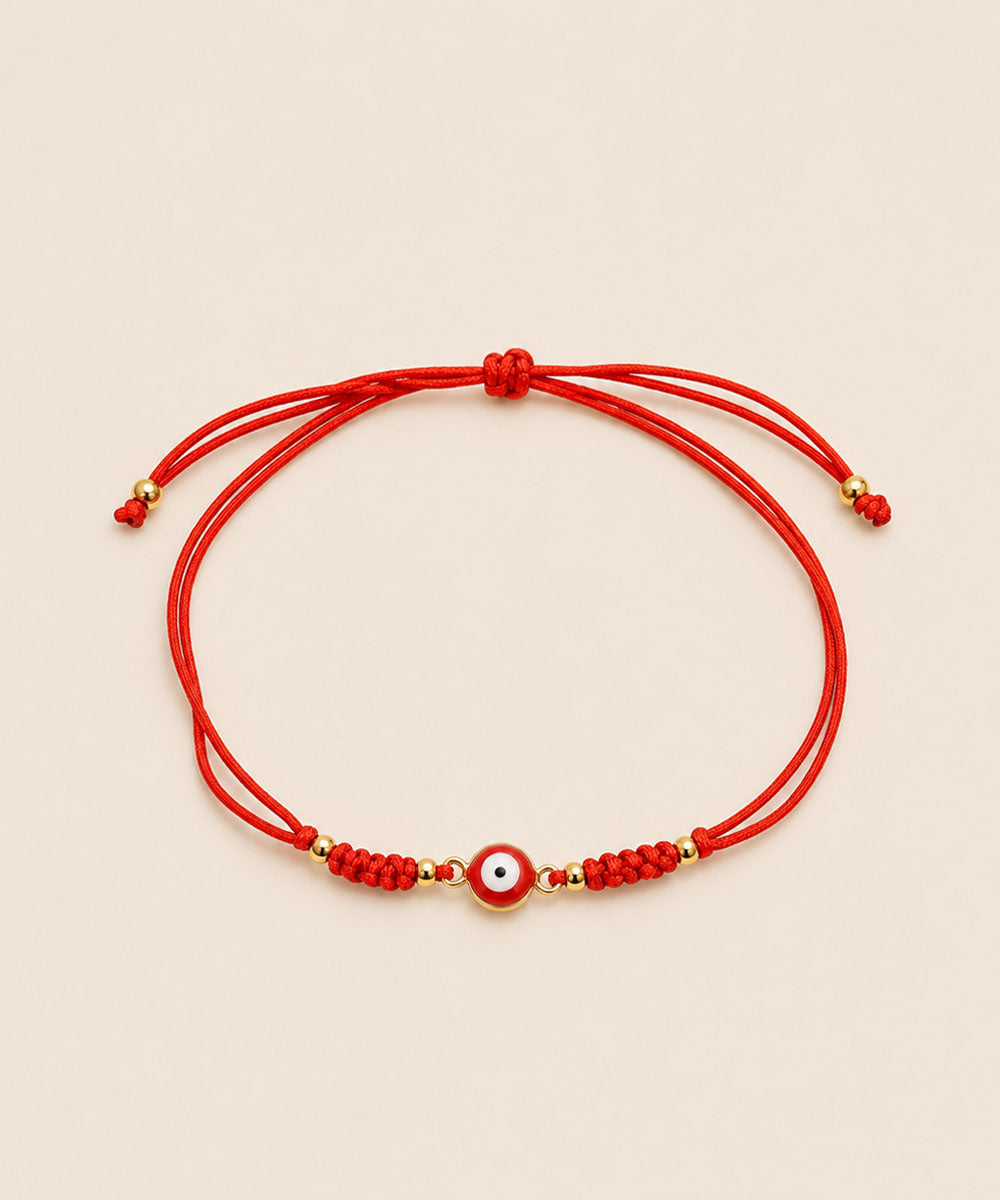 PULSERA OJO TURCO ROJO