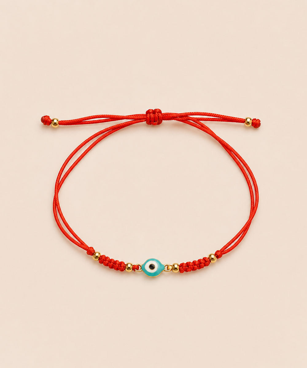 PULSERA OJO TURCO ROJO