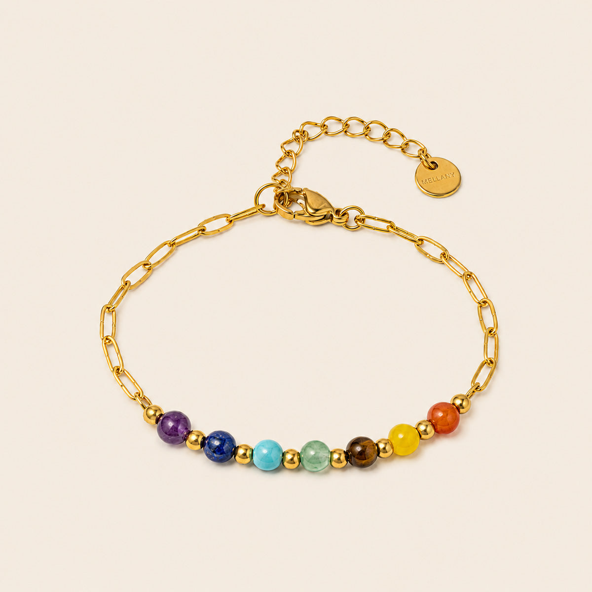 PULSERA SIETE CHAKRAS